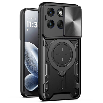 Étui pour Motorola Edge 70 Fusion, Techsuit, CamGuard Pro, Noir