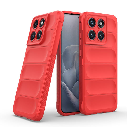Hoes voor Motorola Edge 70 Fusion, Techsuit, Magic Shield, Rood