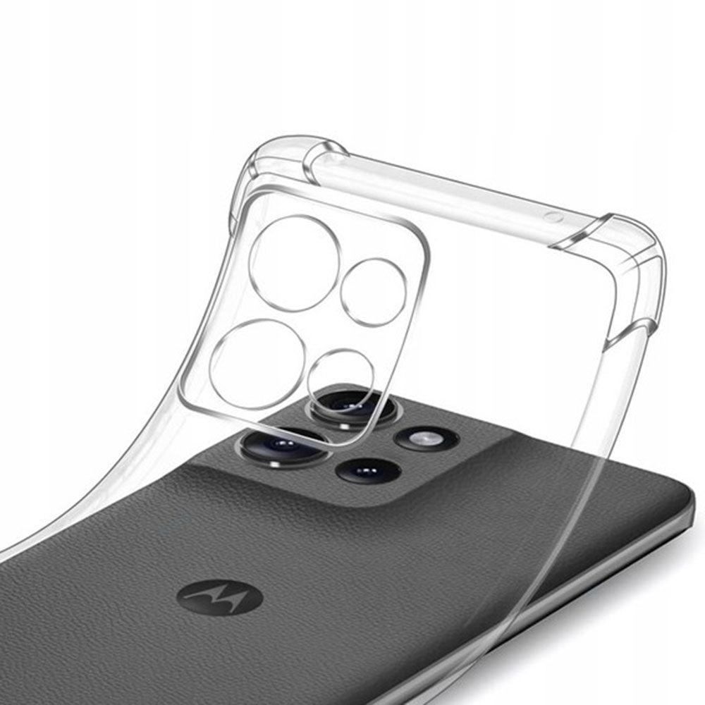 Hülle für Motorola Edge 70 Fusion, Techsuit, Shockproof Clear, Transparent