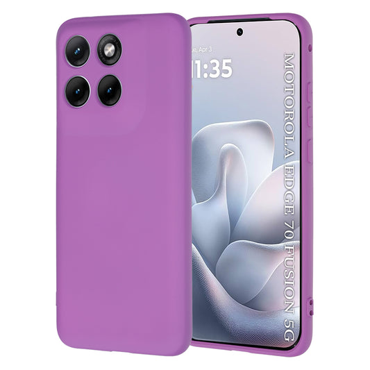 Hoes voor Motorola Edge 70 Fusion, Techsuit, SoftFlex, Paars