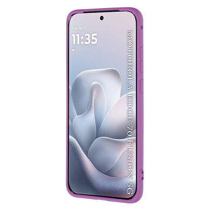 Coque pour Motorola Edge 70 Fusion, Techsuit, SoftFlex, Violet