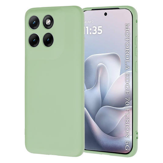Hoes voor Motorola Edge 70 Fusion, Techsuit, SoftFlex, Lichtgroen