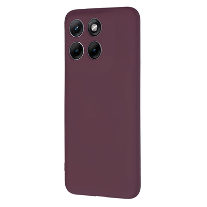 Hülle für Motorola Edge 70 Fusion, Techsuit, SoftFlex, Weinrot