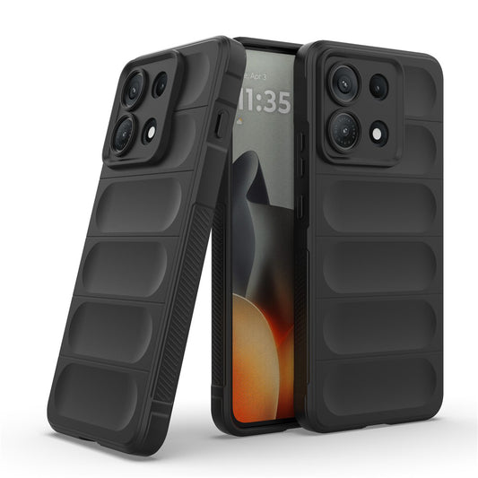 Hoesje voor Motorola Edge 70 Max, Techsuit, Magic Shield, Zwart