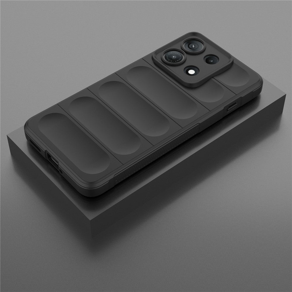 Coque pour Motorola Edge 70 Max, Techsuit, Magic Shield, Noire