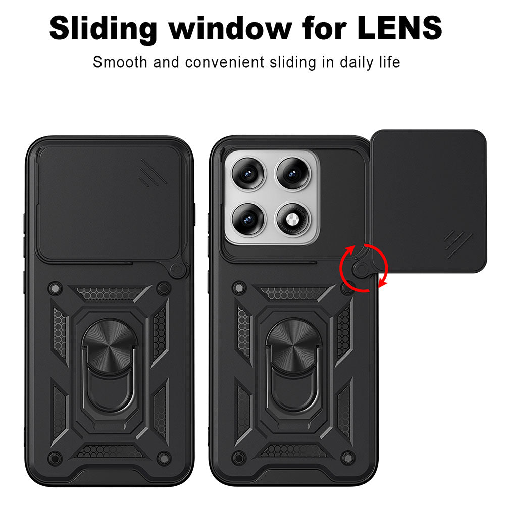 Coque pour Motorola Edge 70 Pro, Techsuit, CamShield, Dorée