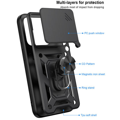 Coque pour Motorola Edge 70 Pro, Techsuit, CamShield, Dorée