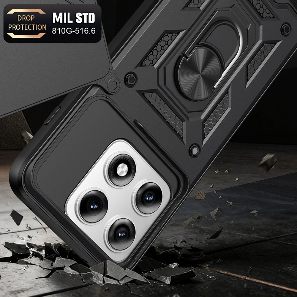 Coque pour Motorola Edge 70 Pro, Techsuit, CamShield, Dorée