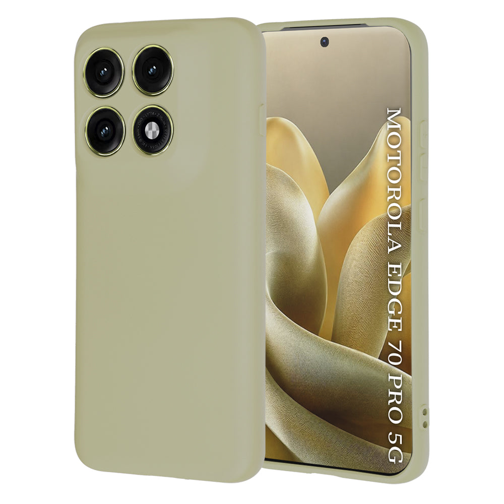 Hoesje voor Motorola Edge 70 Pro, Techsuit, SoftFlex, Matcha