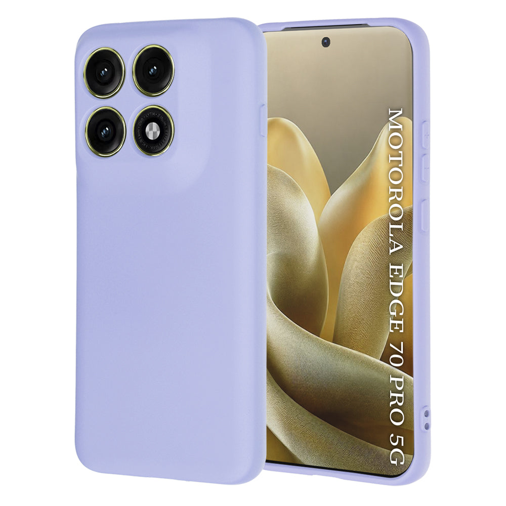 Hoes voor Motorola Edge 70 Pro, Techsuit, SoftFlex, Lichtpaars