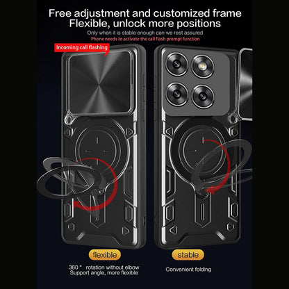 Hülle für Motorola Edge 70, Techsuit, CamGuard Pro, Schwarz