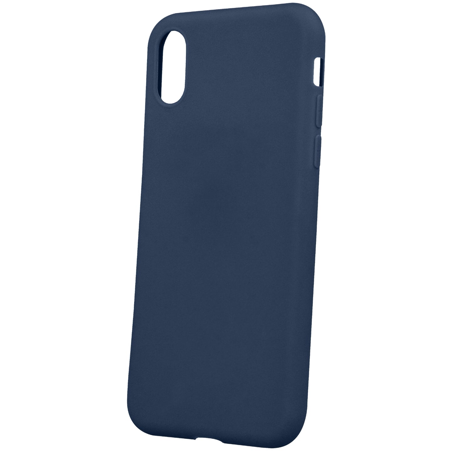 Hoesje voor Motorola Moto E22i / E22, OEM, Mat, marineblauw 