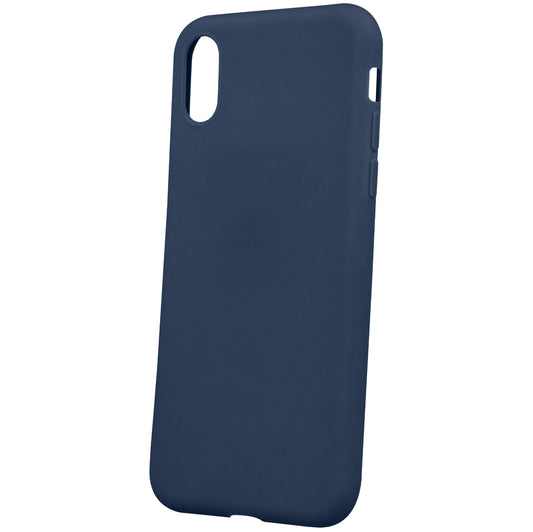 Coque pour Motorola Moto E22i / E22, OEM, mat, bleu marine 