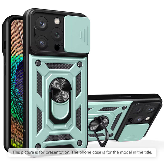 Case for Motorola Moto E15 / G05, Techsuit, CamShield, Green