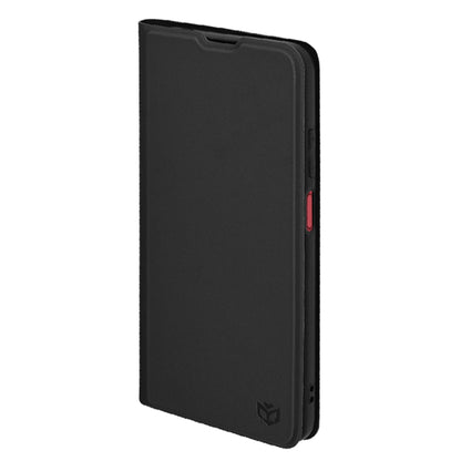 Coque pour Motorola Moto E15 / G05, Techsuit, Magskin Book, Noire