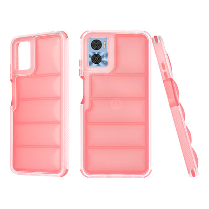 Coque pour Motorola Moto E22i / E22, Techsuit, Wave Shield, Rouge