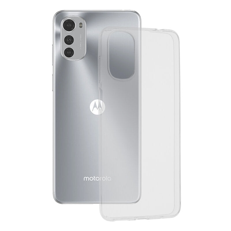 Hoes voor Motorola Moto E32s / E32, Techsuit, Clear, Transparant