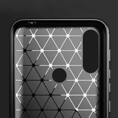 Coque pour Motorola Moto E7i Power / E7 Power, Techsuit, Carbone, Noire