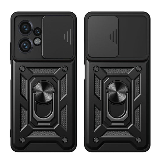 Hoes voor Motorola Moto G04s / E14 / G04 / G24, Techsuit, CamShield, Blauw