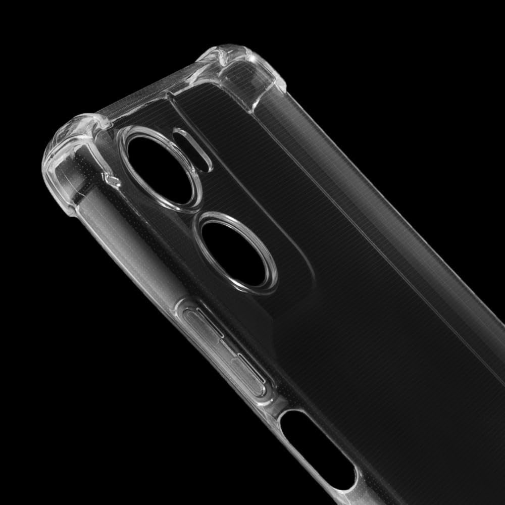 Hülle für Motorola Moto G06, Techsuit, stoßfest klar, transparent