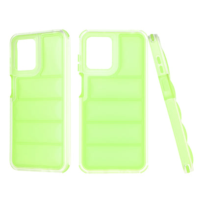 Hoes voor Motorola Moto G13 / G23 / G53, Techsuit, Wave Shield, Groen