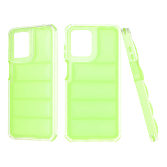 Hoes voor Motorola Moto G13 / G23 / G53, Techsuit, Wave Shield, Groen
