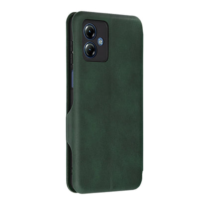 Coque pour Motorola Moto G14, Techsuit, Safe Wallet Plus, Vert
