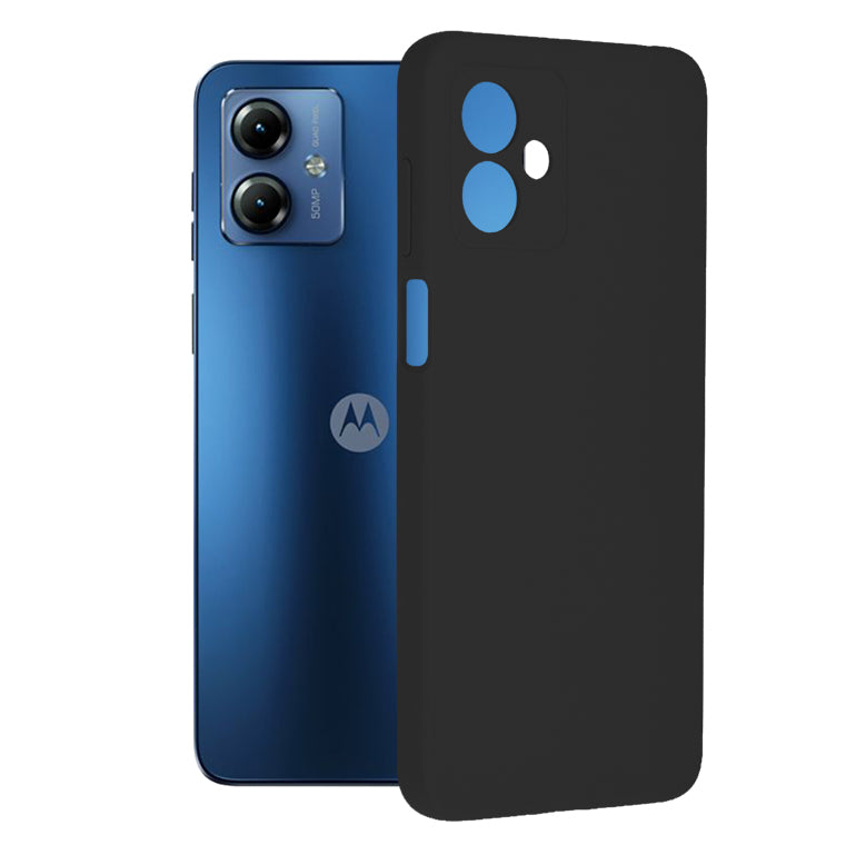 Coque pour Motorola Moto G14, Techsuit, Soft Edge, Noire