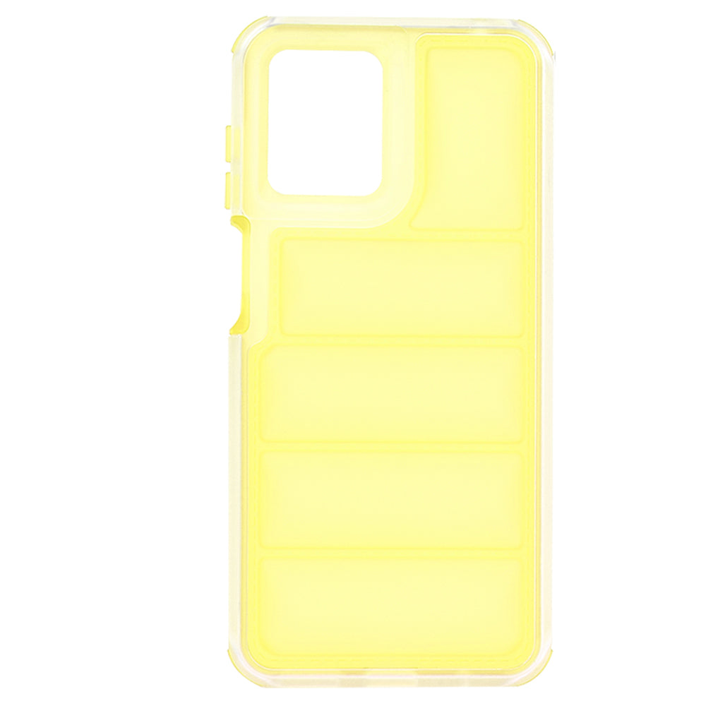 Coque pour Motorola Moto G14, Techsuit, Wave Shield, Jaune