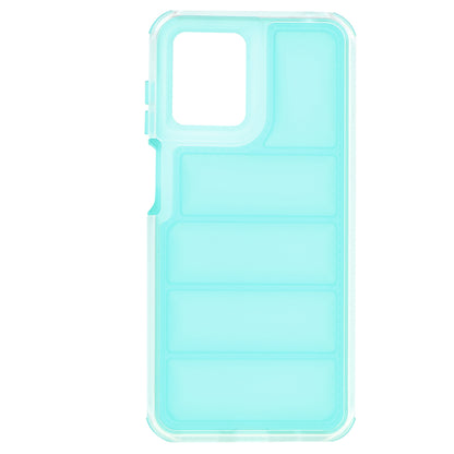 Hoes voor Motorola Moto G14, Techsuit, Wave Shield, Turkoois