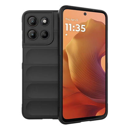 Coque pour Motorola Moto G15 / G15 Power, Techsuit, Magic Shield, Noire