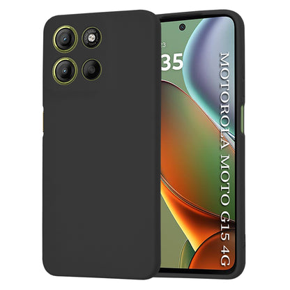 Case for Motorola Moto G15 / G15 Power, Techsuit, SoftFlex, Black