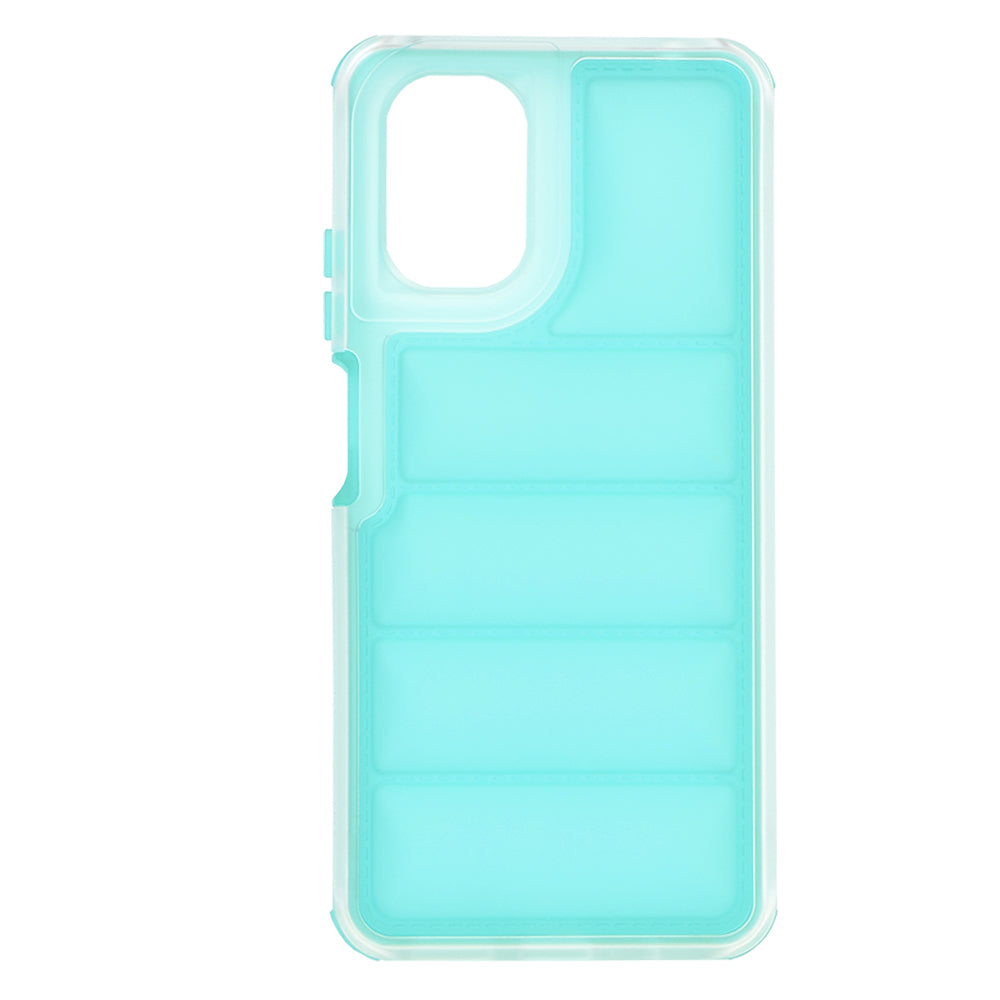 Hoes voor Motorola Moto G24 Power, Techsuit, Wave Shield, Turkoois