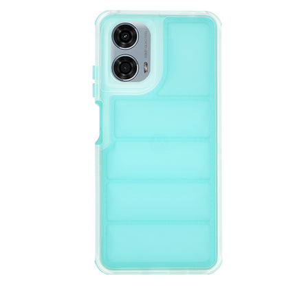 Hoes voor Motorola Moto G24 Power, Techsuit, Wave Shield, Turkoois