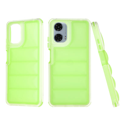 Coque pour Motorola Moto G24 Power, Techsuit, Wave Shield, Vert
