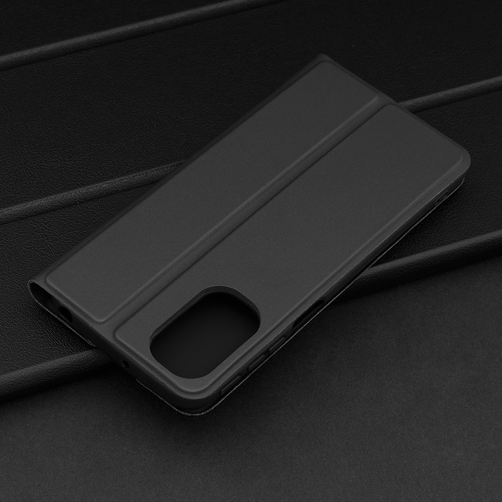 Coque pour Motorola Moto G31 / G41, Techsuit, Magskin Book, Noire