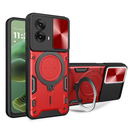 Coque pour Motorola Moto G35, Techsuit, CamGuard Pro, Rouge