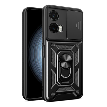 Coque pour Motorola Moto G35, Techsuit, CamShield, Noire