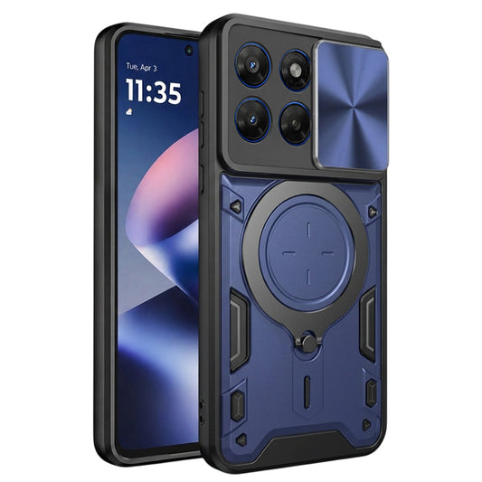Coque pour Motorola Moto G47 / G37, Techsuit, CamGuard Pro, Bleue