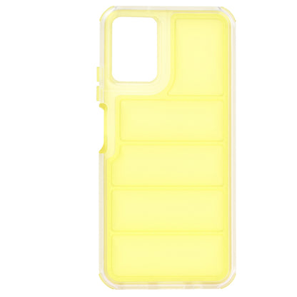 Coque pour Motorola Moto G45 / G34, Techsuit, Wave Shield, Jaune