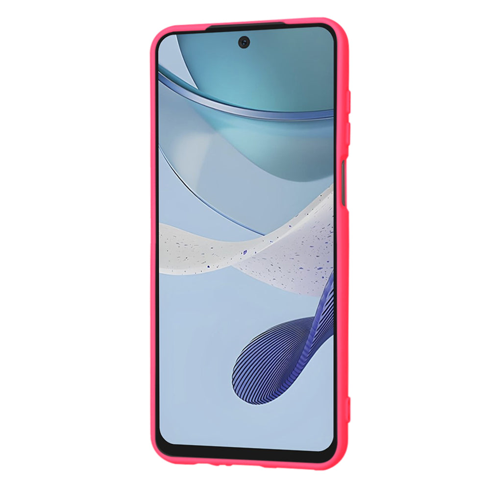 Coque pour Motorola Moto G53, Techsuit, SoftFlex, Rose Foncé