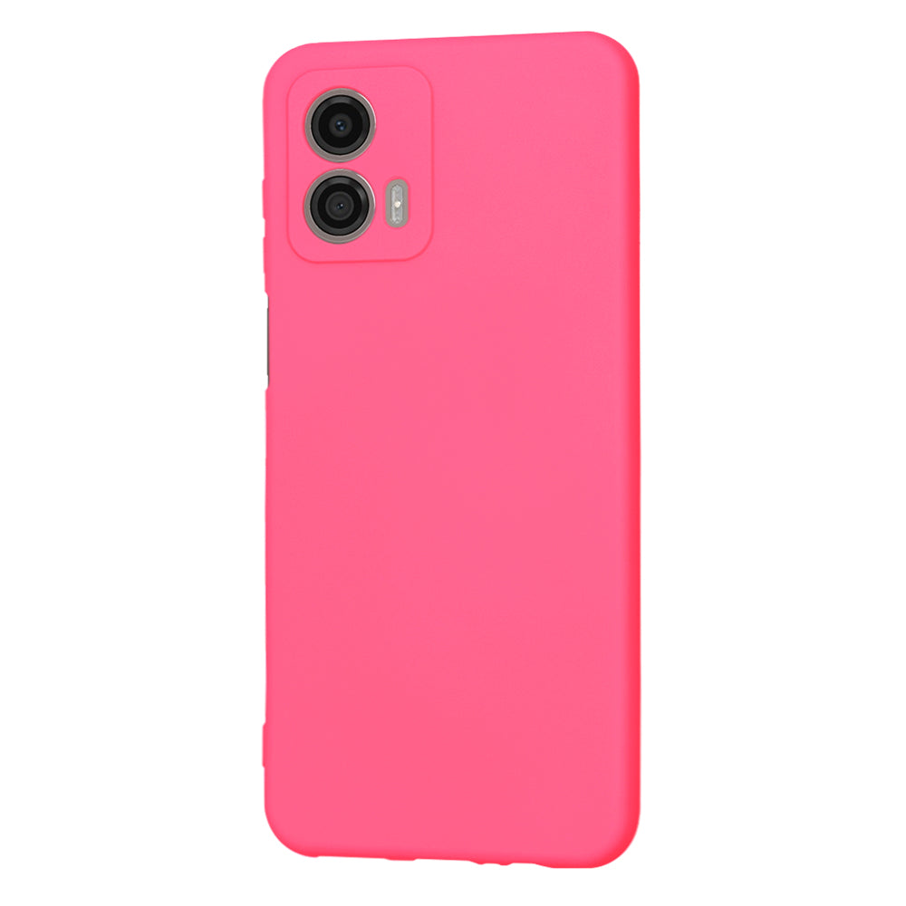 Coque pour Motorola Moto G53, Techsuit, SoftFlex, Rose Foncé
