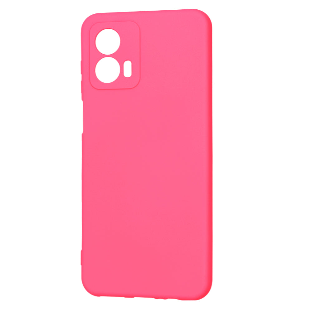 Coque pour Motorola Moto G53, Techsuit, SoftFlex, Rose Foncé