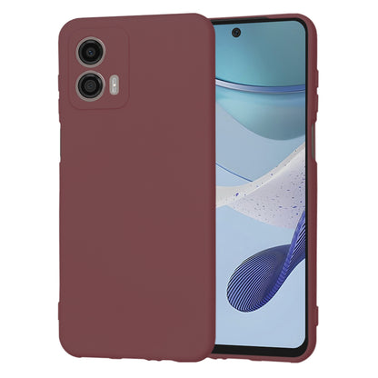 Coque pour Motorola Moto G53, Techsuit, SoftFlex, Bordeaux