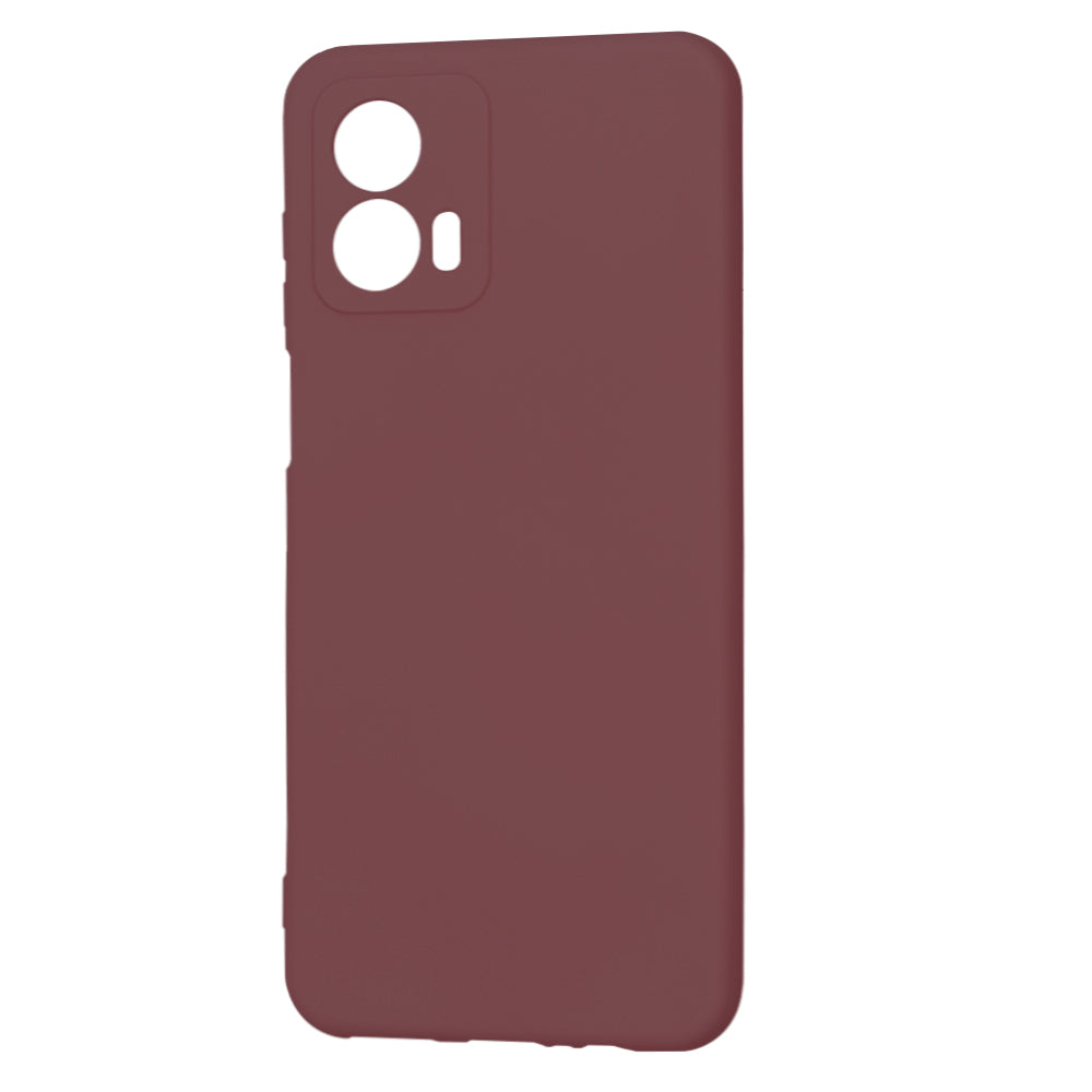 Coque pour Motorola Moto G53, Techsuit, SoftFlex, Bordeaux