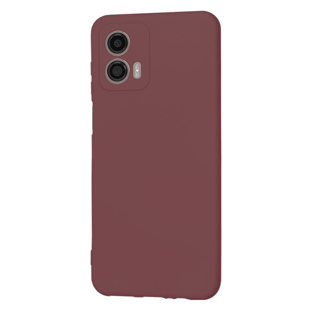 Coque pour Motorola Moto G53, Techsuit, SoftFlex, Bordeaux