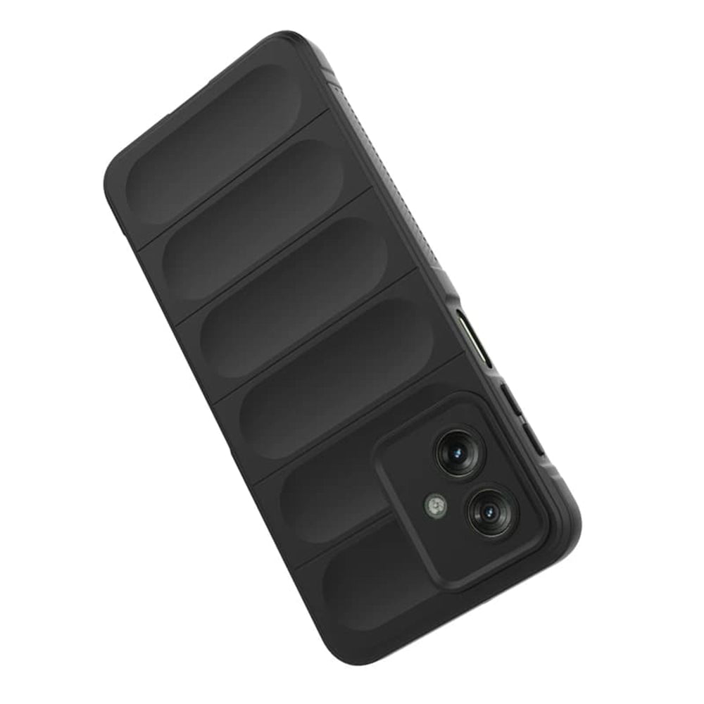 Coque pour Motorola Moto G54, Techsuit, Magic Shield, Noire