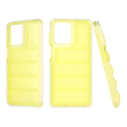 Coque pour Motorola Moto G54, Techsuit, Wave Shield, Jaune