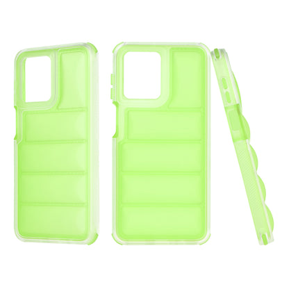 Coque pour Motorola Moto G54, Techsuit, Wave Shield, Vert