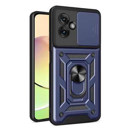 Coque pour Motorola Moto G55, Techsuit, CamShield, Bleue